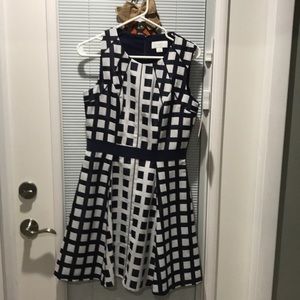 Blue/white Jessica Simpson dress. New